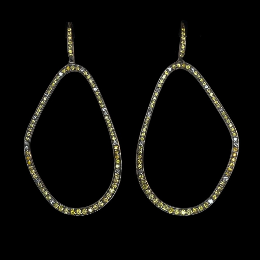 One-of-a-kind 𝗞𝗶𝗺𝗯𝗲𝗿𝗹𝘆 𝗠𝗰𝗗𝗼𝗻𝗮𝗹𝗱 Diamond Earrings